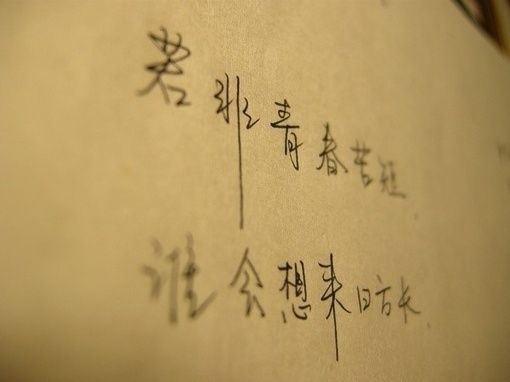唯美qq皮肤手写文字图片