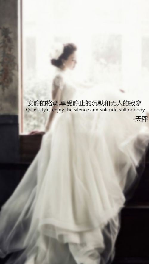 十二星座婚纱系语文字大全图片
