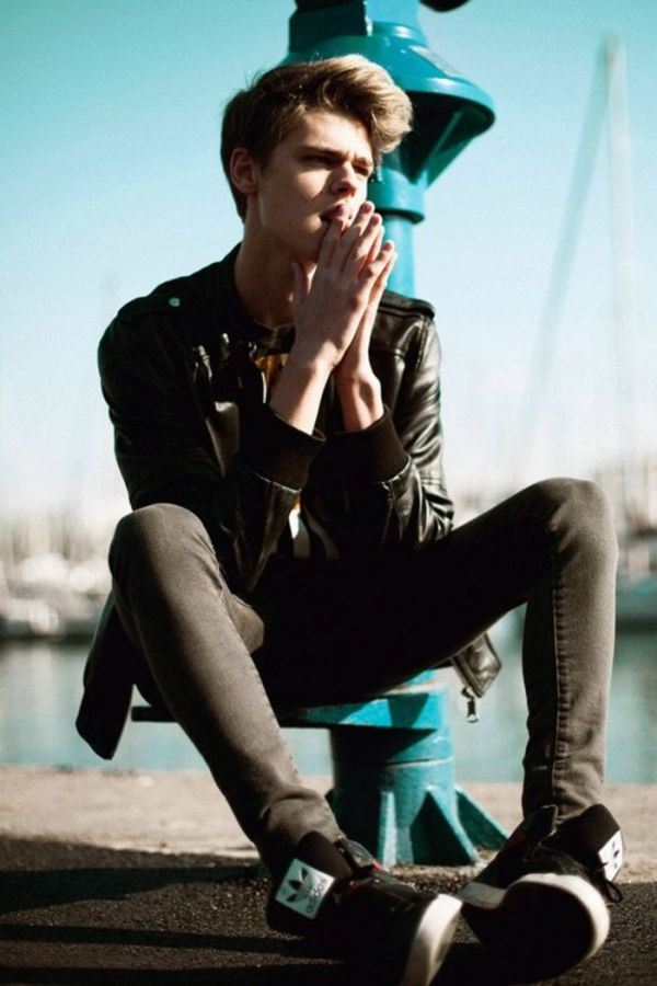 阳光帅气欧美男生精选高清图片