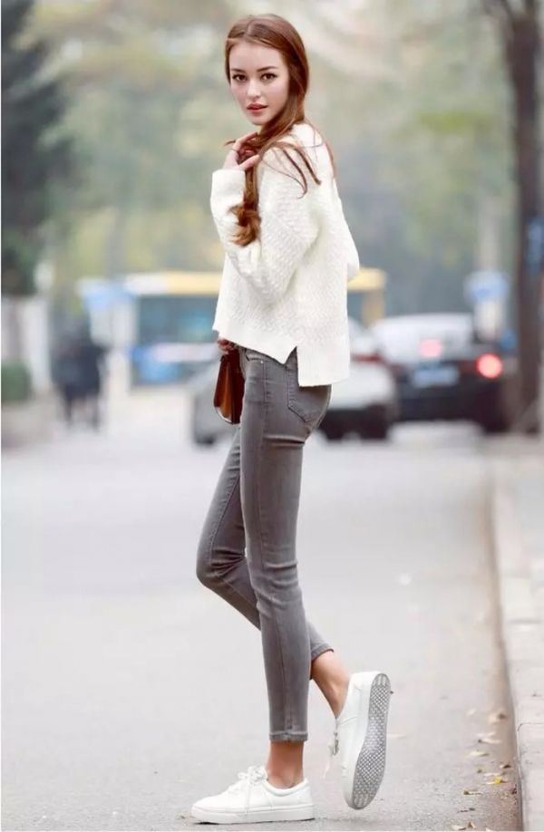 街拍欧美范儿女生时尚高清图集图片