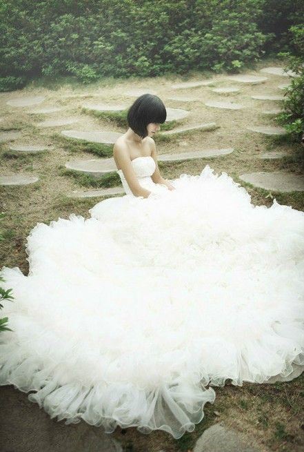 好看的女生婚纱合辑图片