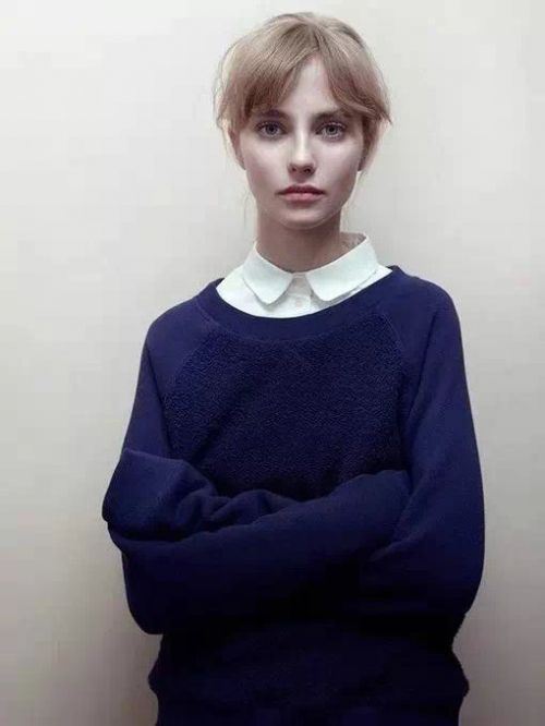 欧美女生小清新唯美图片
