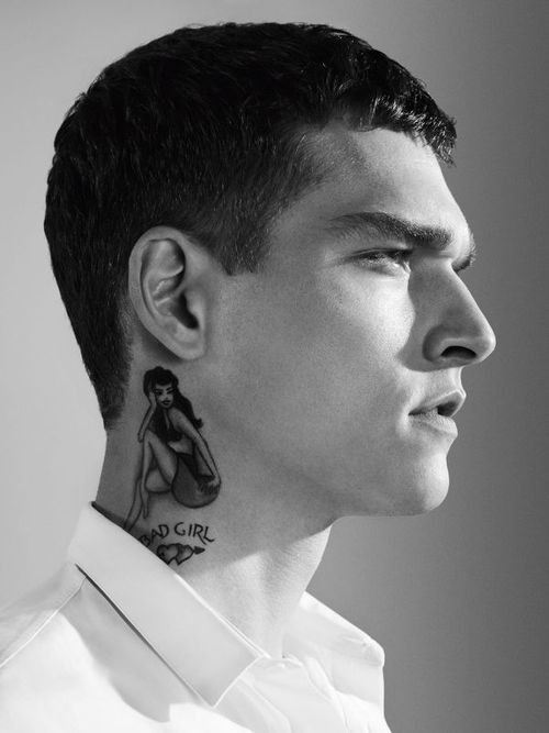 霸气欧美男生黑白合集图片