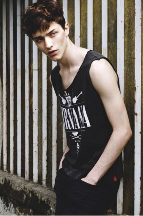 阳光帅气欧美男生精选高清图片