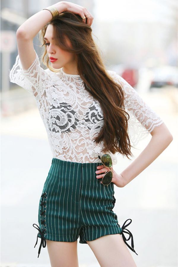 街拍欧美范儿女生时尚高清图集图片