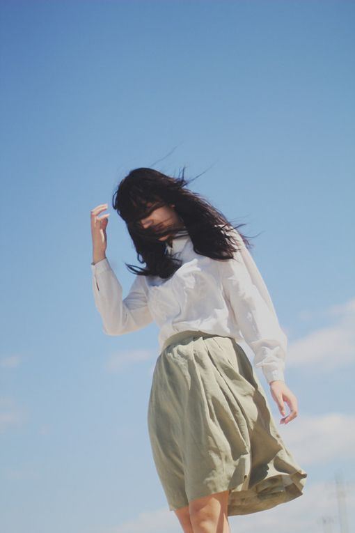 森系小清新女生大图精选图片