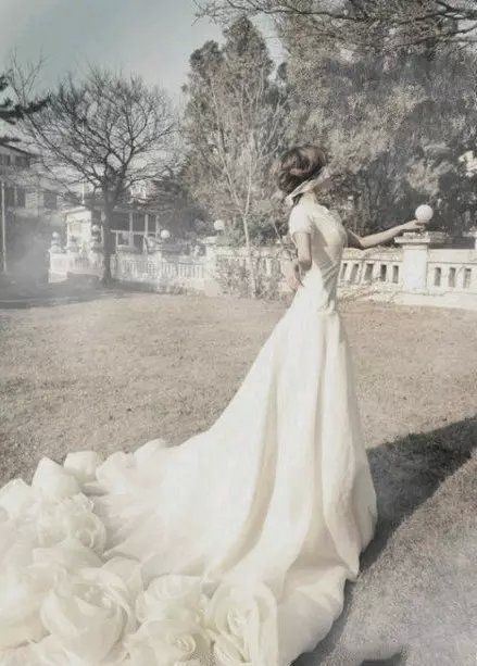 好看的女生婚纱合辑图片