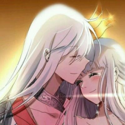 李白和王昭君动漫情侣头像 王者荣耀情头图片