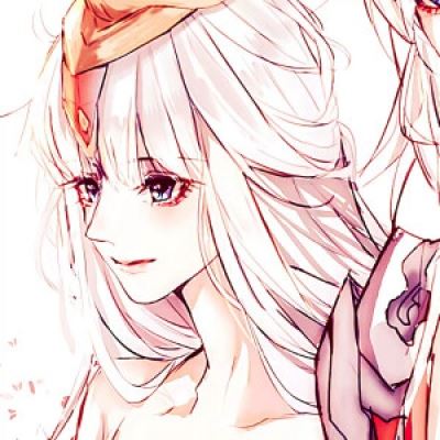 李白和王昭君动漫情侣头像 王者荣耀情头图片