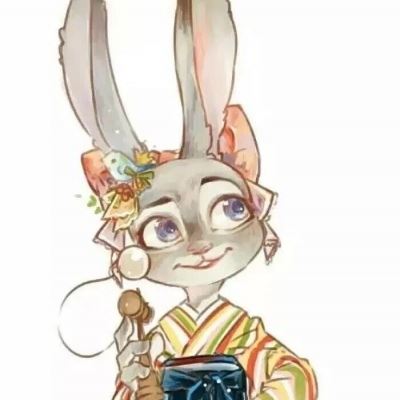 抖音卡通始于初见情侣头像 疯狂动物城图片