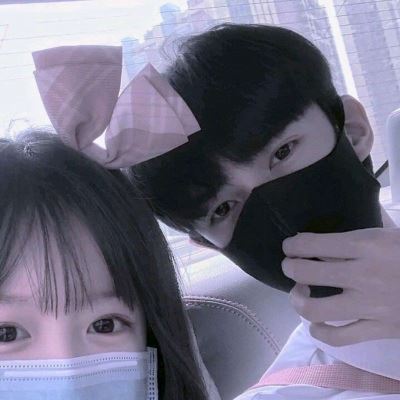 宁宁和花子好看的情侣头像 不明显图片