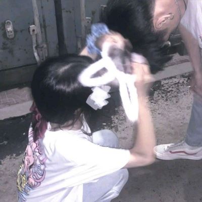 宁宁和花子好看的情侣头像 不明显图片