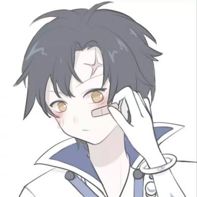 温柔甜美的情侣头像漫画版 一左一右图片