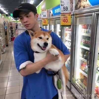 清新蓝色系男生头像图片
