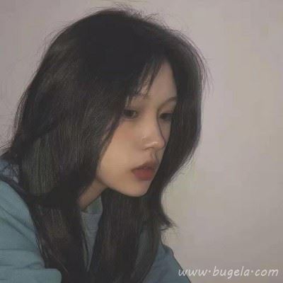超丧女模糊头像 朦胧不清压抑颓废女头像图片