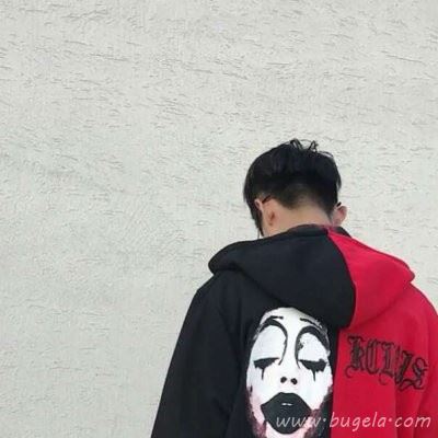 非主流红色系男生微信头像图片