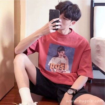 非主流红色系男生微信头像图片