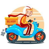 骑小电动车的唯美头像_微信头像大全图片