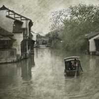 江南烟雨古典唯美图头像_微信头像大全图片