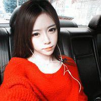 红色衣服的头像女生唯美生活_微信头像大全图片