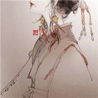 水墨画头像女生唯美人物_微信头像大全图片