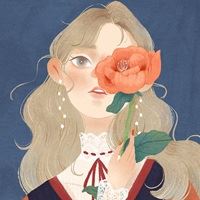 复古唯美浪漫的插画人物_微信头像大全图片