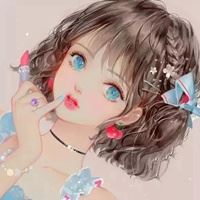 仙气逼人，通透唯美的彩绘女生头像_微信头像大全图片