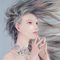 仙气逼人，通透唯美的彩绘女生头像_微信头像大全图片