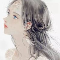 仙气逼人，通透唯美的彩绘女生头像_微信头像大全图片