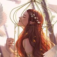 超美腻唯美梦幻人物头像插画_微信头像大全图片