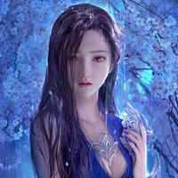 梦幻唯美原画风明星插画壁纸图_微信头像大全图片
