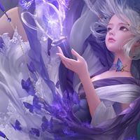 梦幻唯美原画风明星插画壁纸图_微信头像大全图片