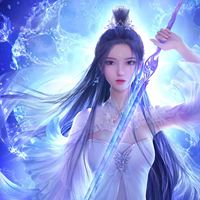 梦幻唯美原画风明星插画壁纸图_微信头像大全图片