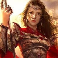 梦幻唯美原画风明星插画壁纸图_微信头像大全图片