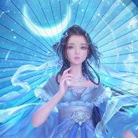 梦幻唯美原画风明星插画壁纸图_微信头像大全图片