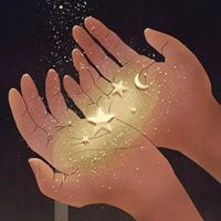 超级唯美梦幻的星空头像//想握住整个星河_微信头像大全图片