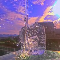 唯美少女心风景背景头像//樱花和梦幻天空_微信头像大全图片