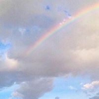 唯美彩虹头像//难得一见的雨后彩虹，太美了_微信头像大全图片