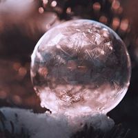 唯美风 | 梦幻水晶球（自然与水晶）_微信头像大全图片