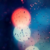 水滴毛玻璃唯美梦幻的景色头像_微信头像大全图片