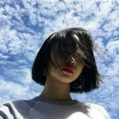 小清新女生头像图片