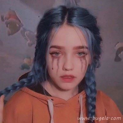 欧美风丧系女头像 外国病态失恋女头像图片