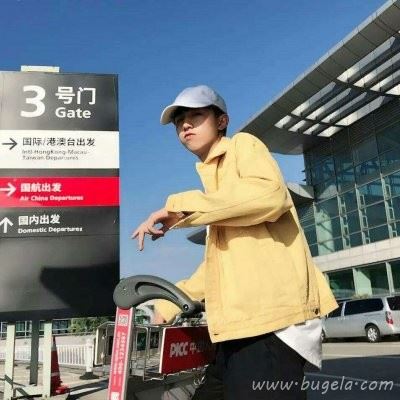 韩国帽子控男生头像图片