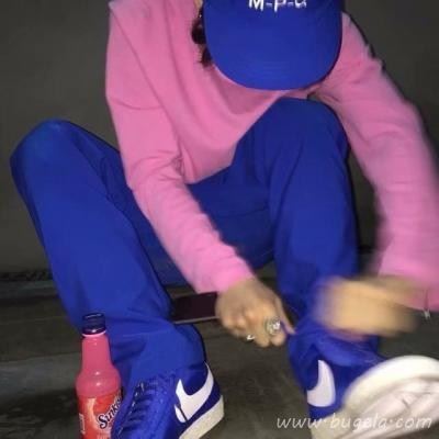 韩国帽子控男生头像图片