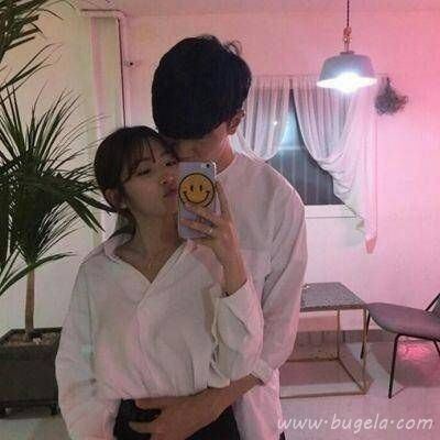 美女心可爱情侣一对情头头像图片