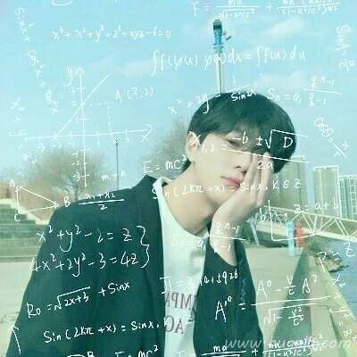 男生带公式头像 帅气学霸头像图片