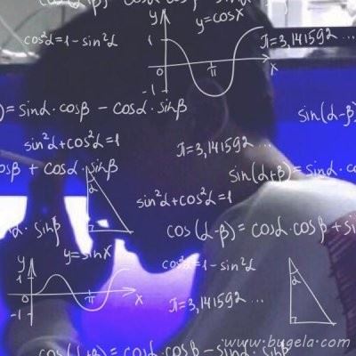 男生带公式头像 帅气学霸头像图片