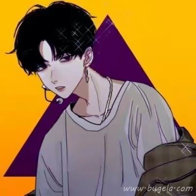 非主流二次元男生头像图片