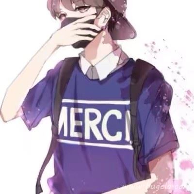 非主流二次元男生头像图片