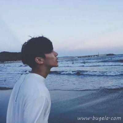 唯美意境男生背影头像图片